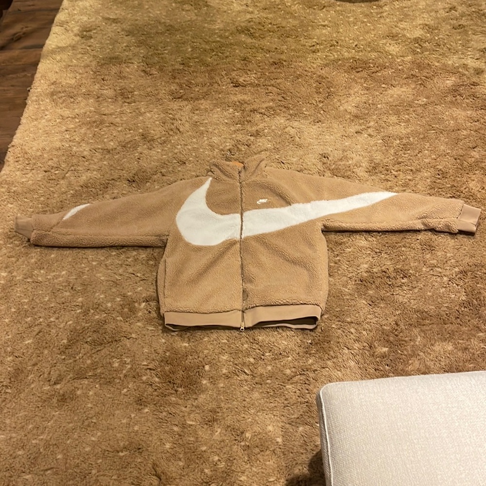 Nike reversible big swoosh fleece